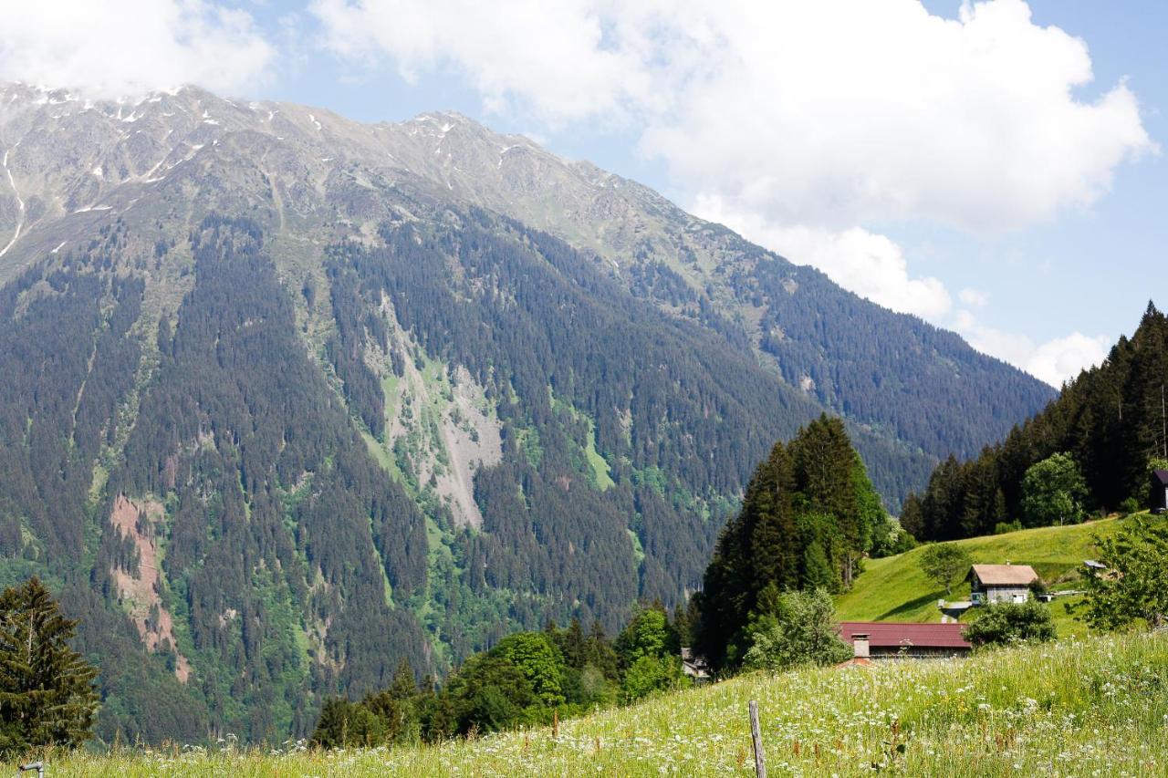 فيلا Alpenapart Montafon - Bitschweil Huesle شرنز المظهر الخارجي الصورة