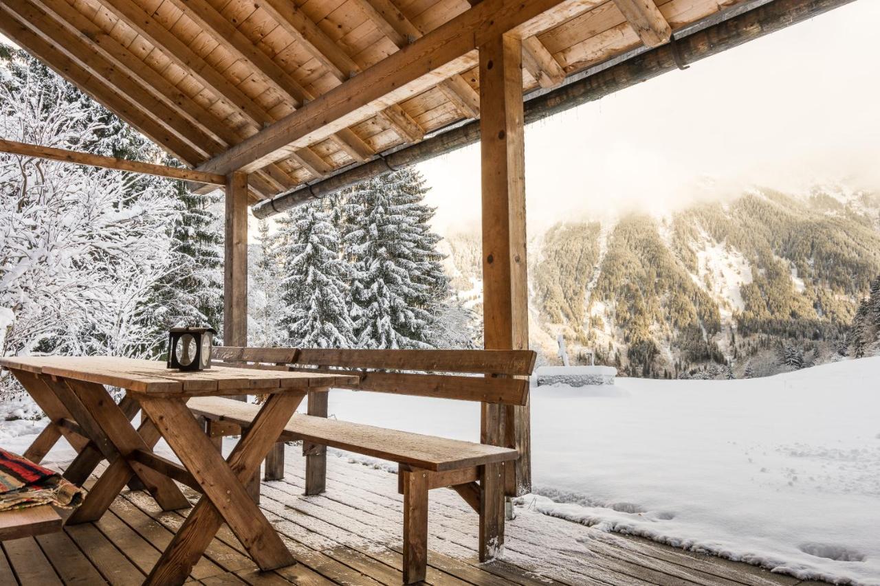 فيلا Alpenapart Montafon - Bitschweil Huesle شرنز المظهر الخارجي الصورة